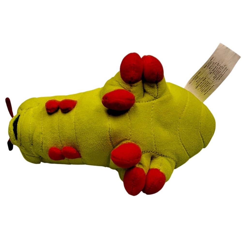 Vintage Walt Disney Pixar A Bugs Life Heimlich Caterpillar 8" Bean Bag Plush - Picture 3 of 9
